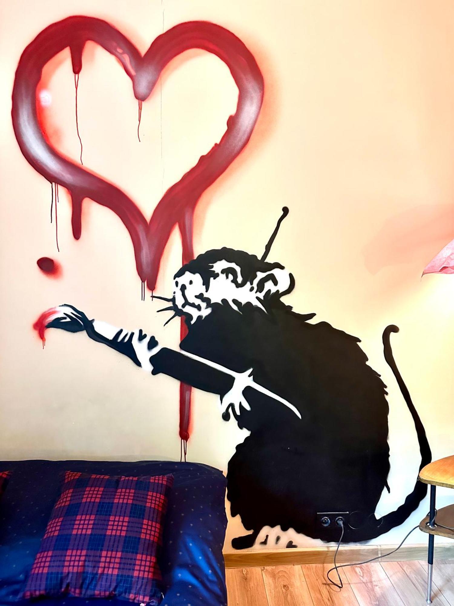 "Banksy" Art Daire Varşova Dış mekan fotoğraf