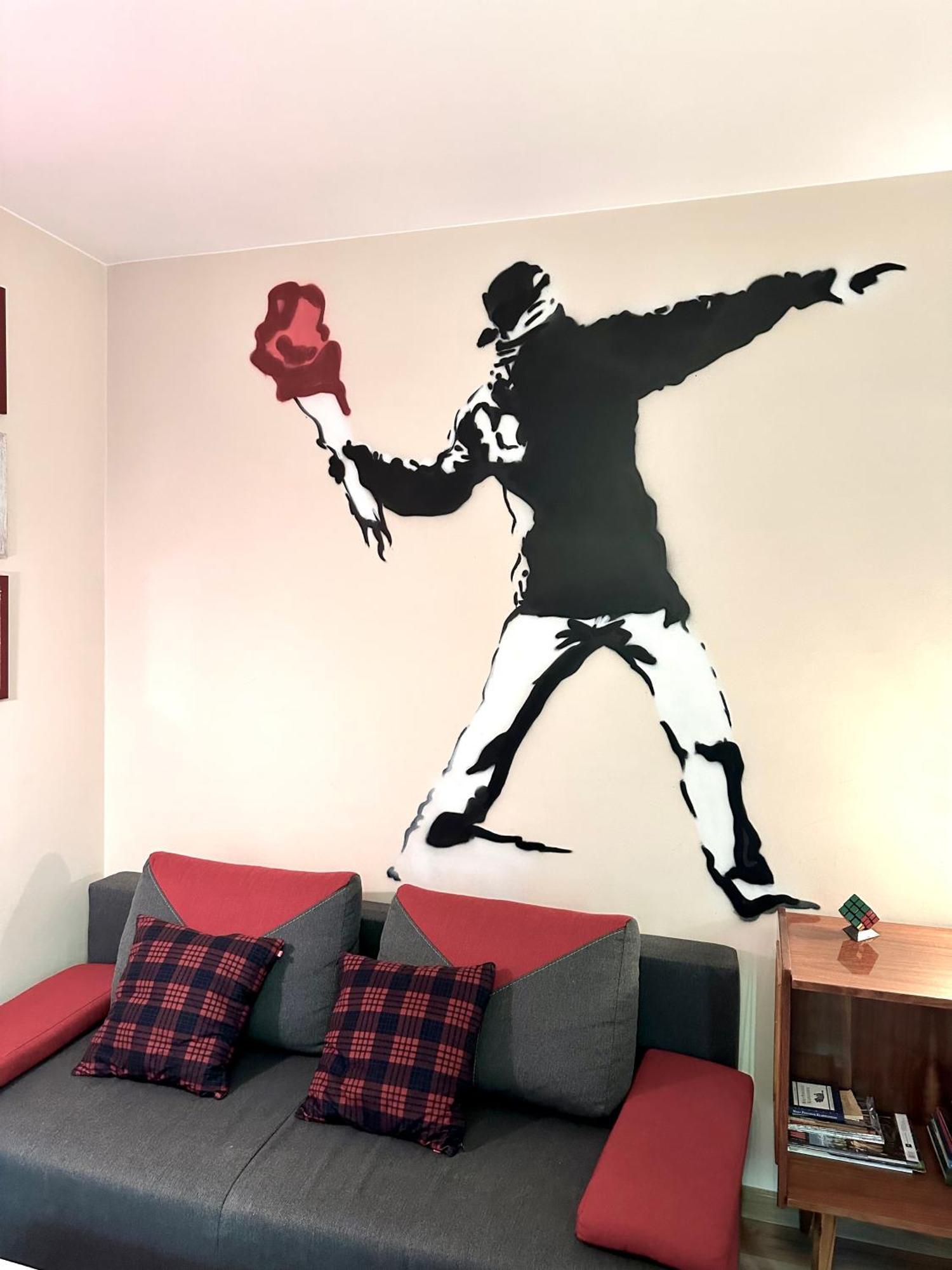 "Banksy" Art Daire Varşova Dış mekan fotoğraf