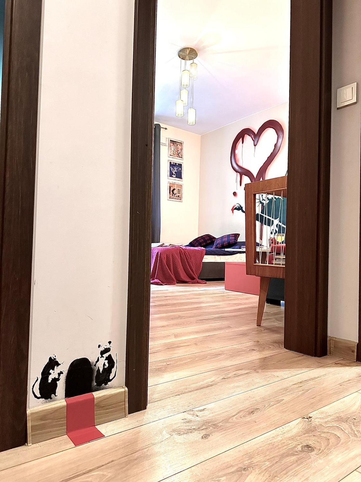"Banksy" Art Daire Varşova Dış mekan fotoğraf